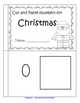 Christmas cut and paste little booklet featuring numbers and sets matching, 0-10. 