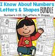 I Know About Letters, Numbers and Shapes Bundle. 60 pages. $6.80. FREE to MEMBERS