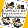 Thanksgiving corn counting cards 0-10