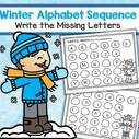 6 alphabet sequence printables - fill in the missing letters, upper & lower case. 