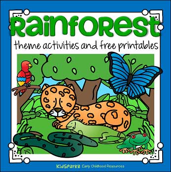 Rainforest preschool theme activities