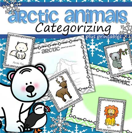 Arctic Animals Vocabulary Activities for Preschool and Pre-K