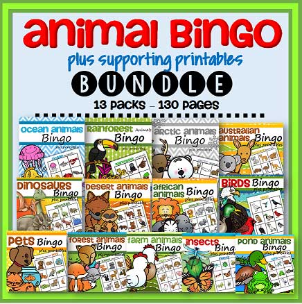 Bingo plus Printables 13 Packs