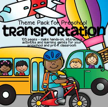 Transportation activities for preschool