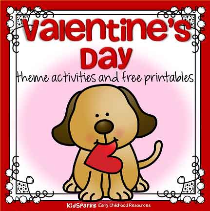 Valentine's Day preschool theme for February
