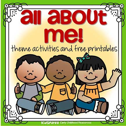 All about me and 5 senses theme activities for preschool