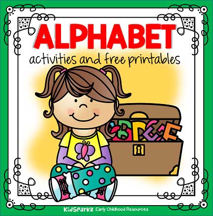 Alphabet Activities And Printables For Preschool And Kindergarten Kidsparkz