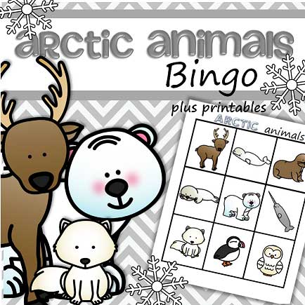 Arctic Animal Printable Packs for Preschool and Kindergarten → Royal Baloo