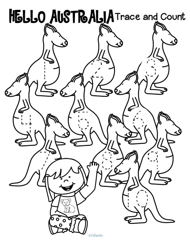Counting kangaroos a KidSparkz.com