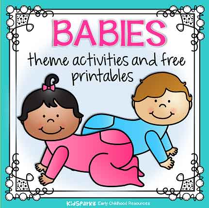 Babies theme activities for preschool and kindergarten