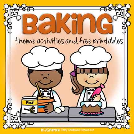 Baking theme activities for preschool and kindergarten