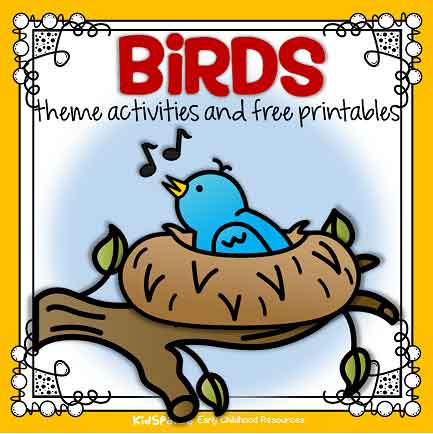 Birds preschool theme activities