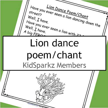 Chinese New Year chant/poem  - Lion Dance