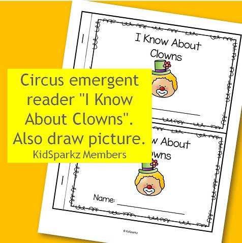 Circus emergent reader 