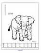 Zoo animals numbers sets 0-10