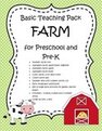 Preschool FARM theme - 70 pages 