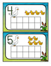 Ducks theme recognize numbers and count sets 0-10.