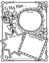 Mother’s Day printable activity card,