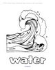 Water - creative coloring. (5)