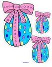 Easter eggs order by size preschool activity.