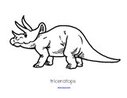 Dinosaur coloring printables (6). Also use for collage, wall art