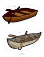 Boats - large manipulatives for games and activities. 