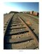 Photo poster of train tracks