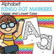Bingo dot marker alphabet upper and lower case - letter recognition, fine motor skill. 30 pgs