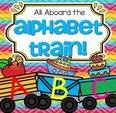 The Alphabet Train is a colorful and engaging alphabet learning center with lots of ways to play