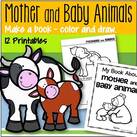 Animal mothers and babies 