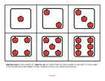 Apple dice cards 1-12 with numbers 1-12 plus ideas for use. 3 pgs.