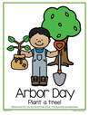 Arbor Day poster color