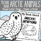 Arctic animals activity printables