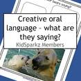 Arctic animals oral language - What are the parent and baby polar bear saying?