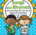 Back to School songs and poems - 27 pages of preschool oriented songs and rhymes