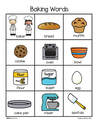 12 baking words and pictures page