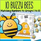 Matching numbers to groups 1-10. Color and bw