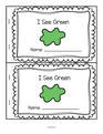 Color green emergent reader