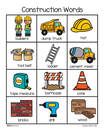 12 construction related words and pictures