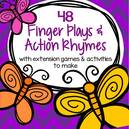 48 favorite finger plays and action rhymes for early learners