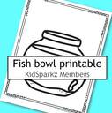 Fish bowl printable