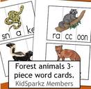 Forest animals theme 