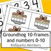 Match groundhogs 10-frames 0-10 with numbers
