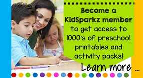 Become a KidSparkz member to access thousands of centers, activities and printables