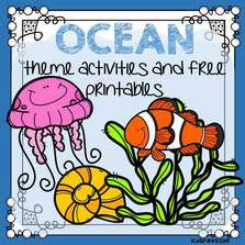 Ocean animals theme activities and free printables