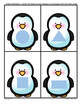 ​Penguins shapes matching - 12 shapes. Match each shape on a penguin with a matching iceberg. 