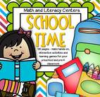 School Time theme pack for preschool - 127 pages