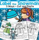 SNOWMAN Labels