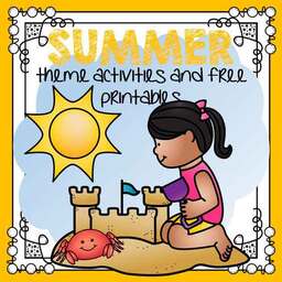 Summer activities and free printables for preschool