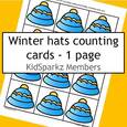 Hats counting cards
